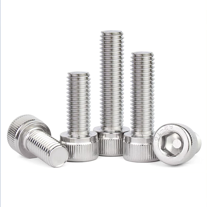 M6 M8 ซ็อกเก็ตหกเหลี่ยมหมวกหัวสลักเกลียว 304 สแตนเลสสกรูคอมพิวเตอร์ชุด Hex Metal Bolt Allen คีย์ผนังสกรูด้าย DIN912 - รูปที่ 4
