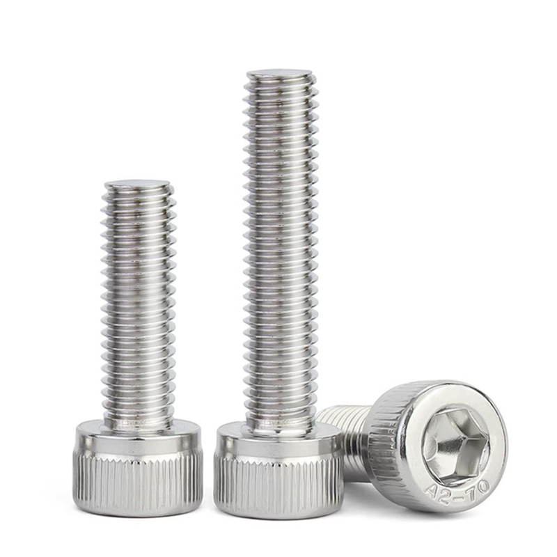 M6 M8 ซ็อกเก็ตหกเหลี่ยมหมวกหัวสลักเกลียว 304 สแตนเลสสกรูคอมพิวเตอร์ชุด Hex Metal Bolt Allen คีย์ผนังสกรูด้าย DIN912 - รูปที่ 6