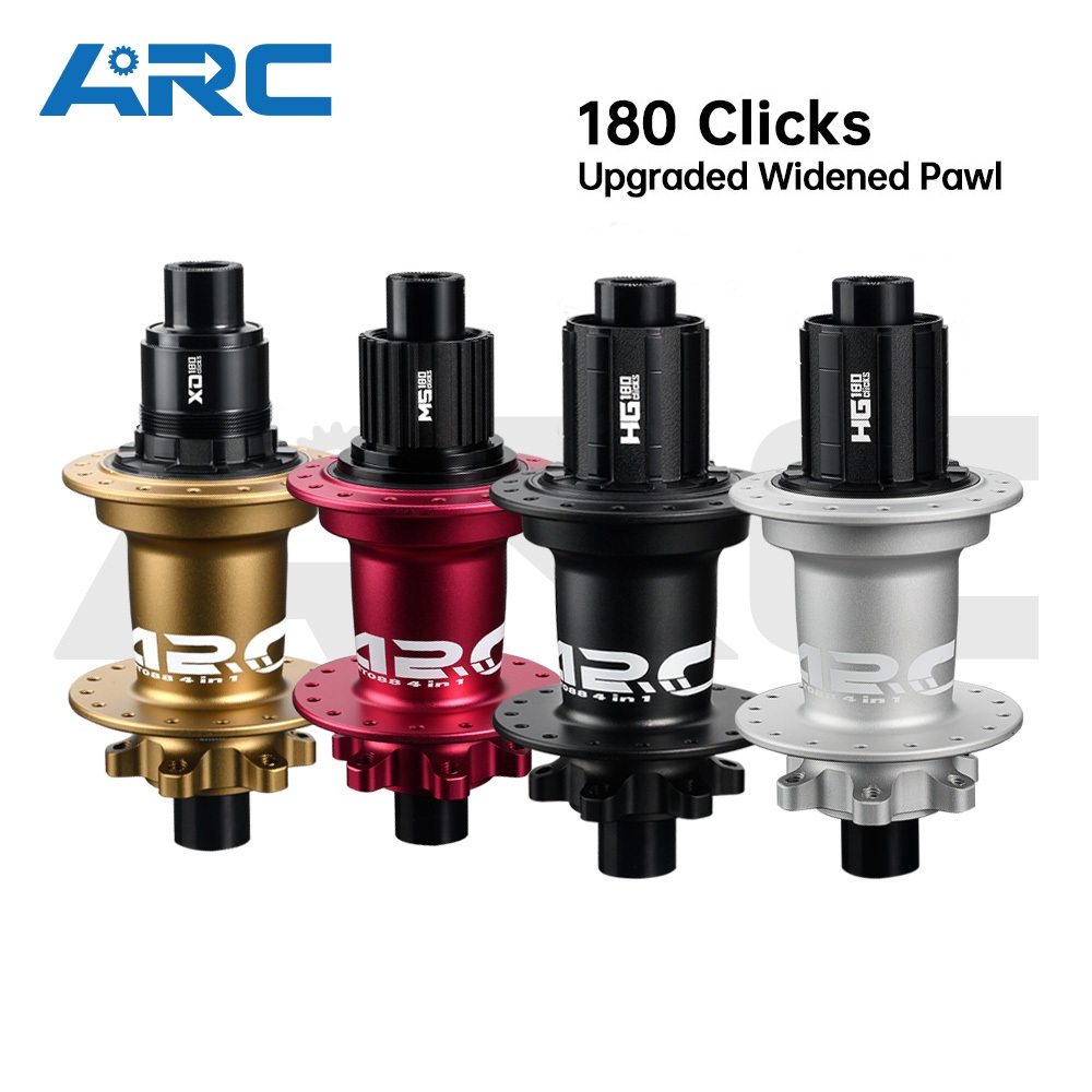 ARC 32 หลุมอัพเกรด Super Loud MTB Hub MT088F/R สำหรับ Shimano 8/9/10/11/12 สปีด พร้อมQR