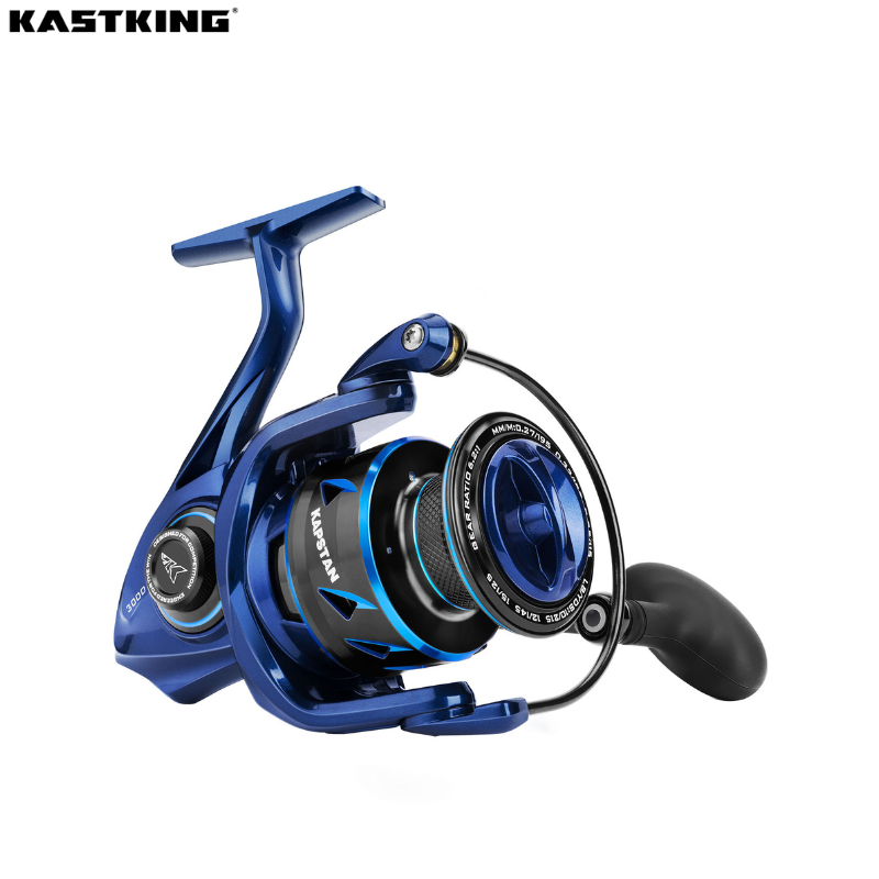 KastKing Kapstan SE รอกหมุนน้ำเค็มกันน้ำสูงสุด 24 กก. อัตราการลากสูงสุด 6.2:1 พร้อมระบบแบริ่งทนการกัดกร่อนและมีความเร็วสูง