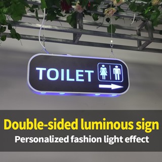 กระทะบ่งทางห้องน้ำผู้ชายและผู้หญิงแบบแขวน ใช้ LED แสงสองเส้น…