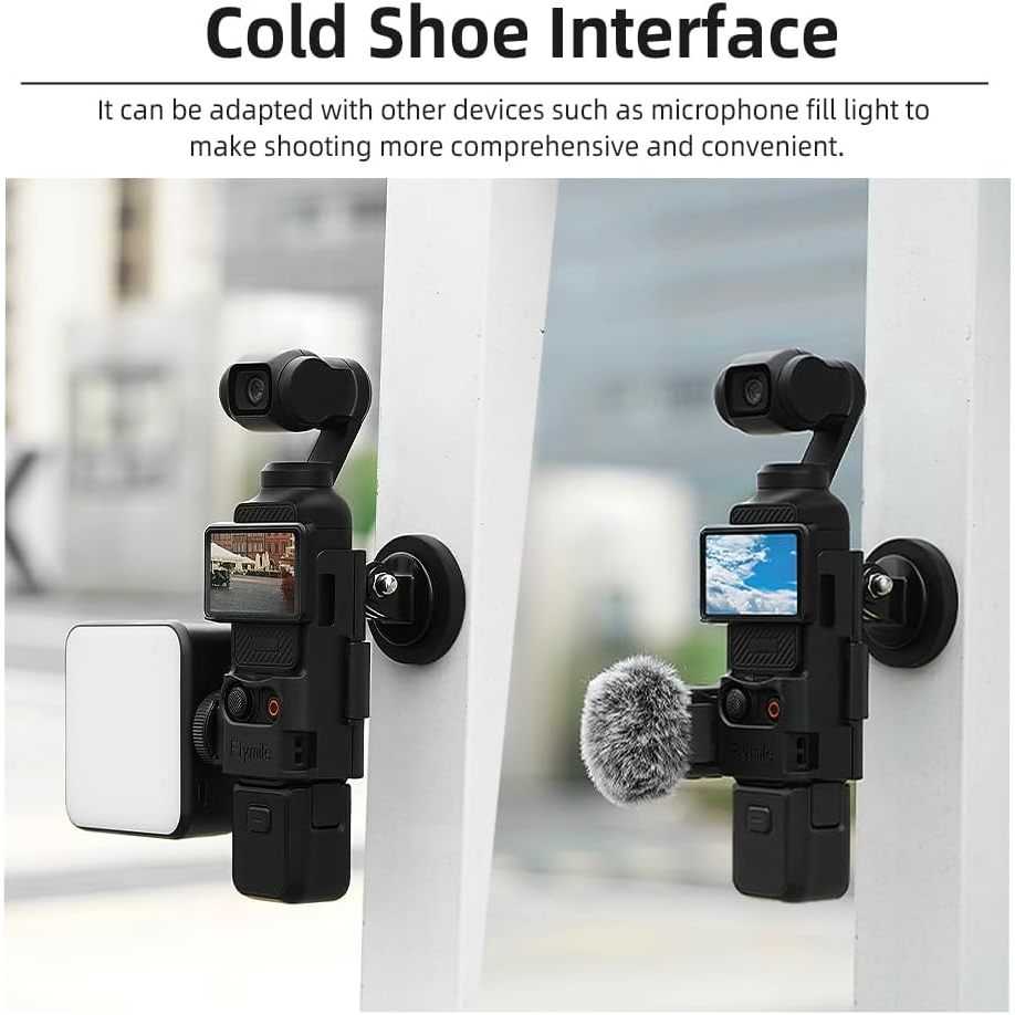สําหรับ DJI Osmo Pocket 3 Magnetic Bracket Adapter Mount ฐานตั้งโต๊ะรองรับสําหรับ DJI Pocket3 ขยาย Vlog อุปกรณ์เสริม Kit