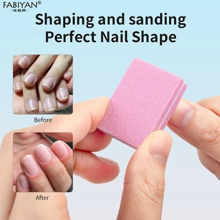 50 ชิ้น บล็อกขัดเล็บขนาดเล็ก สีสันสดใส สำหรับทำเล็บและเท้า เครื่องมือขัดเล็บแบบสุ่มสี