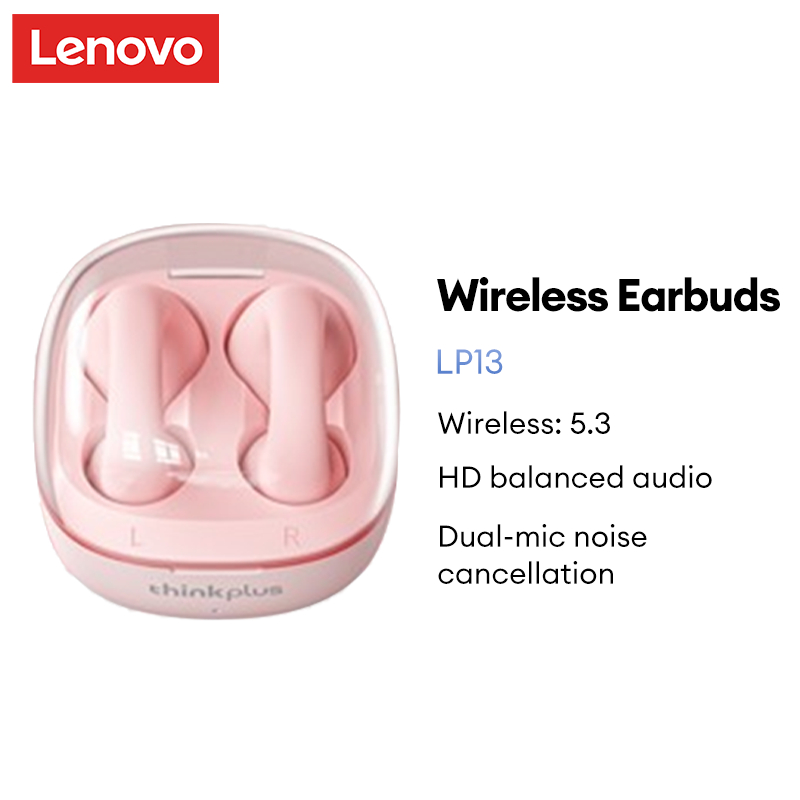 Lenovo LP13 หูฟังบลูทูธ คุณภาพเสียง HD บลูทูธ 5.3