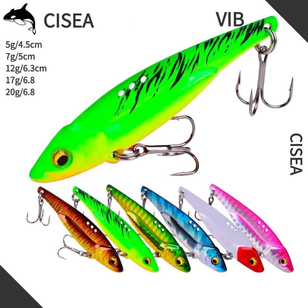 CISEA F70 vib lure เหยื่อยาง ปลา ตกปลา ตกปลา เหยื่อจิ๊ก เหยื่อ