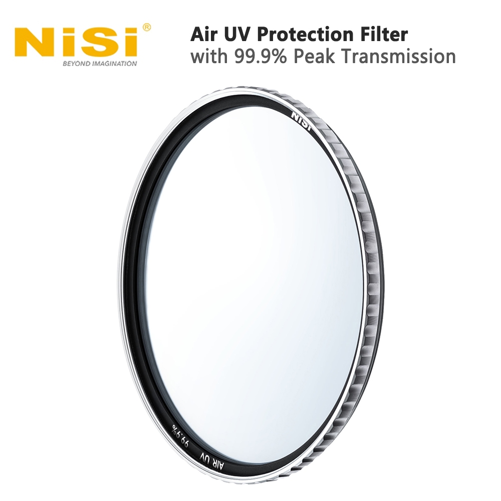 Nisi 82mm Air UV Protection Filter พร้อมส่งข้อมูลสูงสุด 99.9% | เคลือบ ULRC ขั้นสูงหลายชั้น 48 เคลือบ | กรอบทองเหลือง