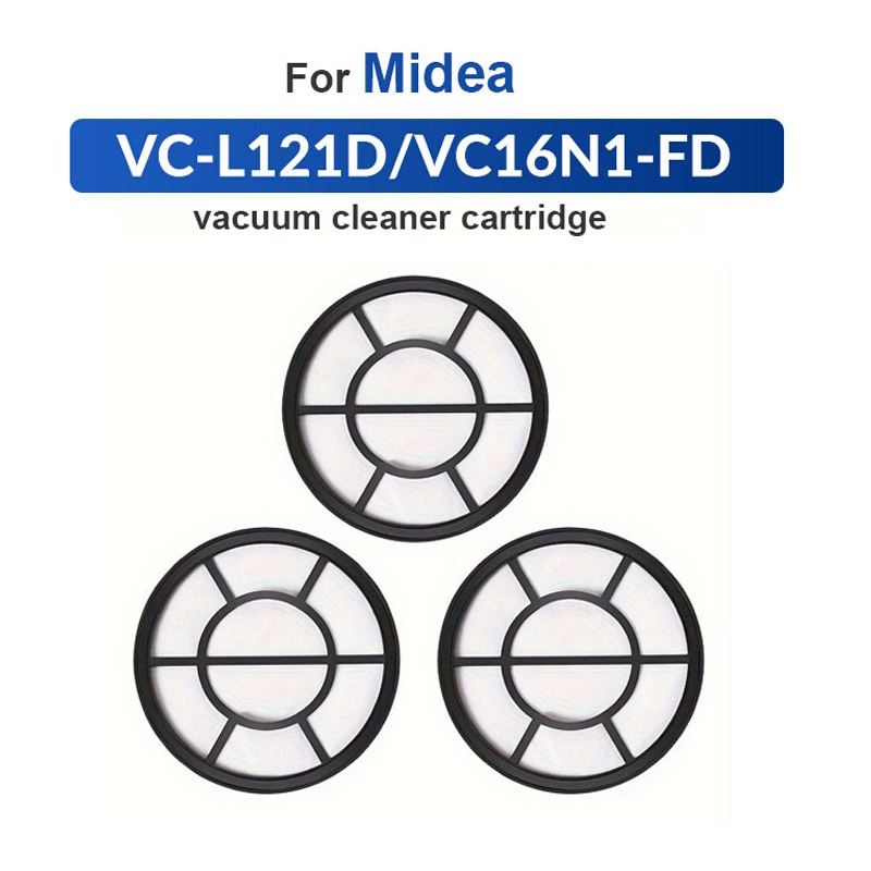 สําหรับ Midea VC16N1-FD เครื่องดูดฝุ่นแนวนอน C5-L121D Inlet กรองผ้าฝ้ายกรองอุปกรณ์เสริม