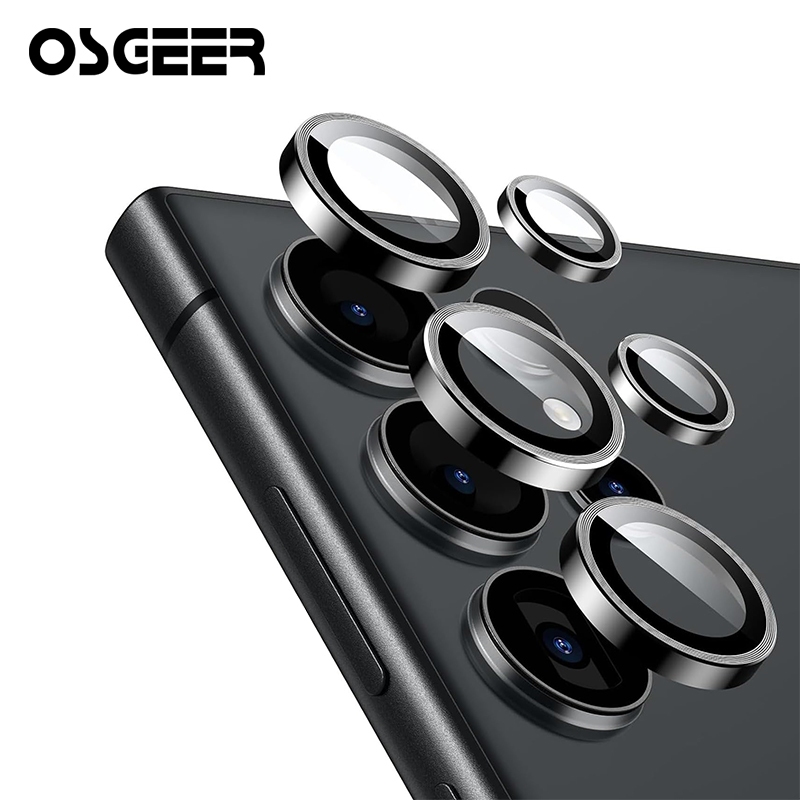 OSGEER สําหรับ Samsung Galaxy S22 S23 S24 S25 FE Ultra 5G กล้องเลนส์ Protector, 