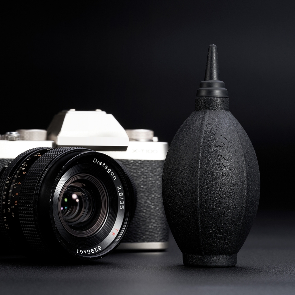 K & F Concept ฝุ่น Blower ทําความสะอาดยาง Air Blower ปั๊มฝุ่นทําความสะอาดเลนส์ DSLR เครื่องมือทําความสะอาดสําหรับกล้อง SLR เลนส์กล้องส่องทางไกล CCD