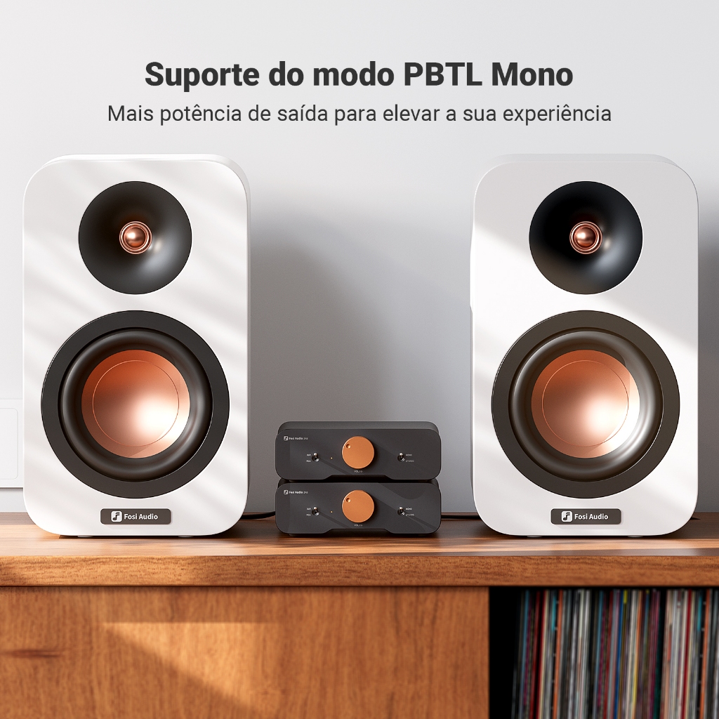 Fosi Audio ZA3 เครื่องขยายเสียงสเตอริโอ TPA3255 Class D HiFi Audio Amp สําหรับลําโพง Passive พร้อม XLR/RCA/Balanced