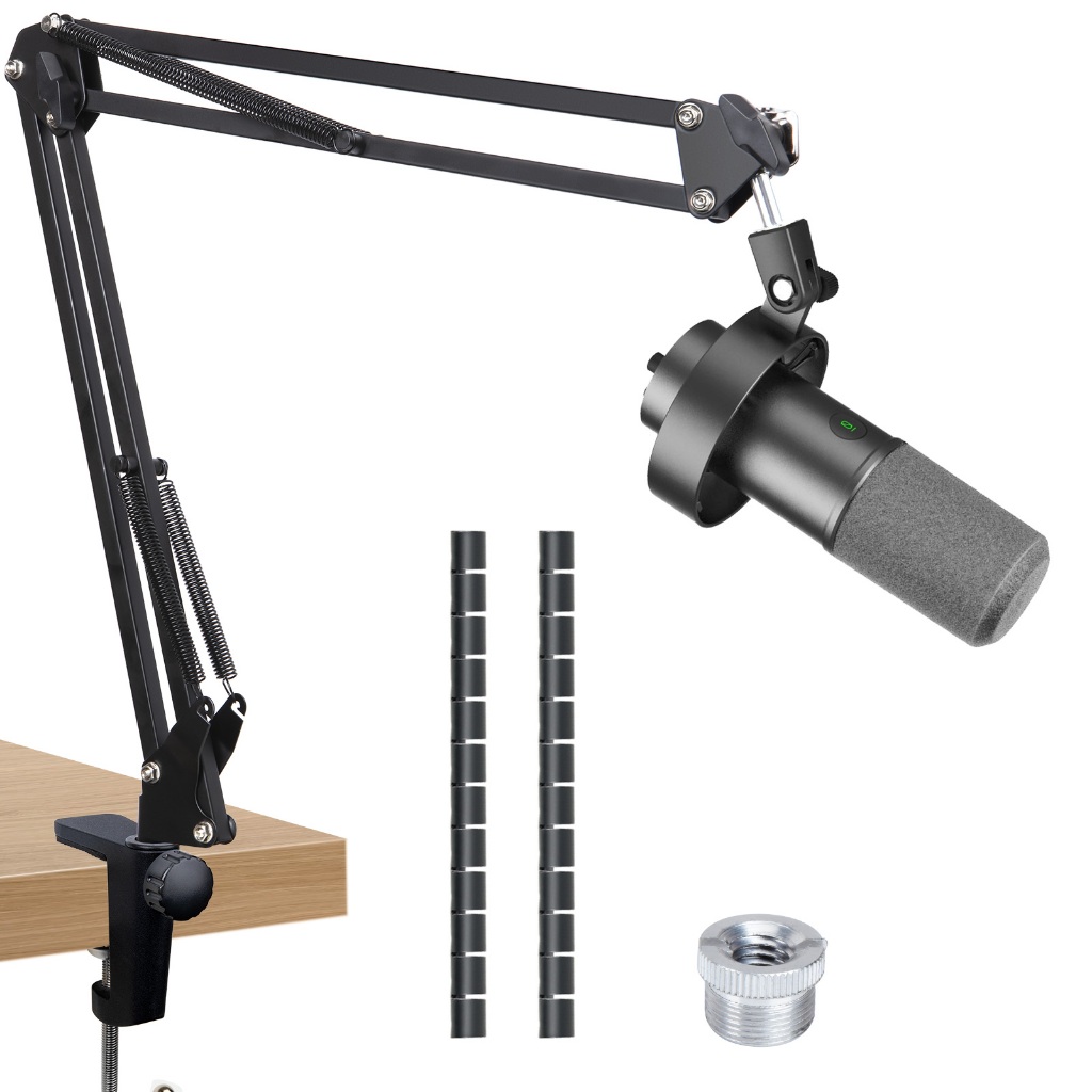 Fifine K688 Boom Arm, ขาตั้งไมโครโฟน Boom Arm ใช้งานร่วมกับ Fifine K688, Fifine Mic Boom Arm พร้อม 3