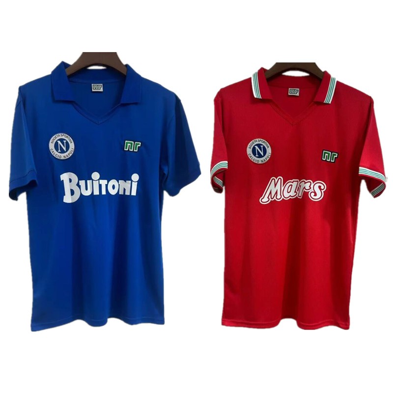 1985 1988 เสื้อฟุตบอล SSC Napoli Retro