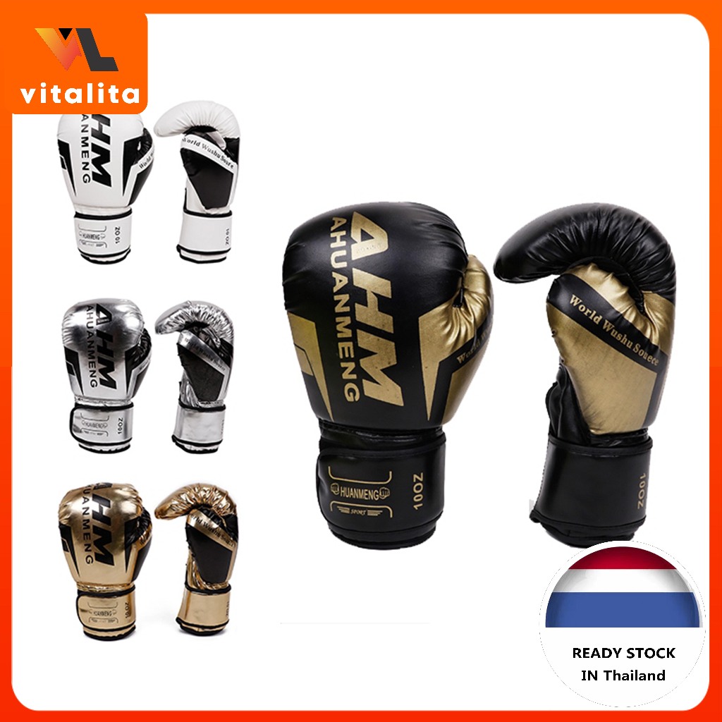 Boxing  gloves นวมชกมวย นวม 6-14oz  Boxer ufc mma นวมชกมวยผู้ใหญ่