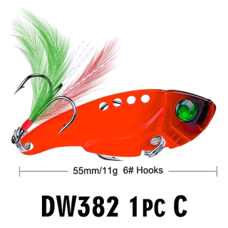 CISEA F73 vib 11g 5.5cm lure เหยื่อยาง ปลา ตกปลา ตกปลา เหยื่อจิ๊ก เหยื่อ