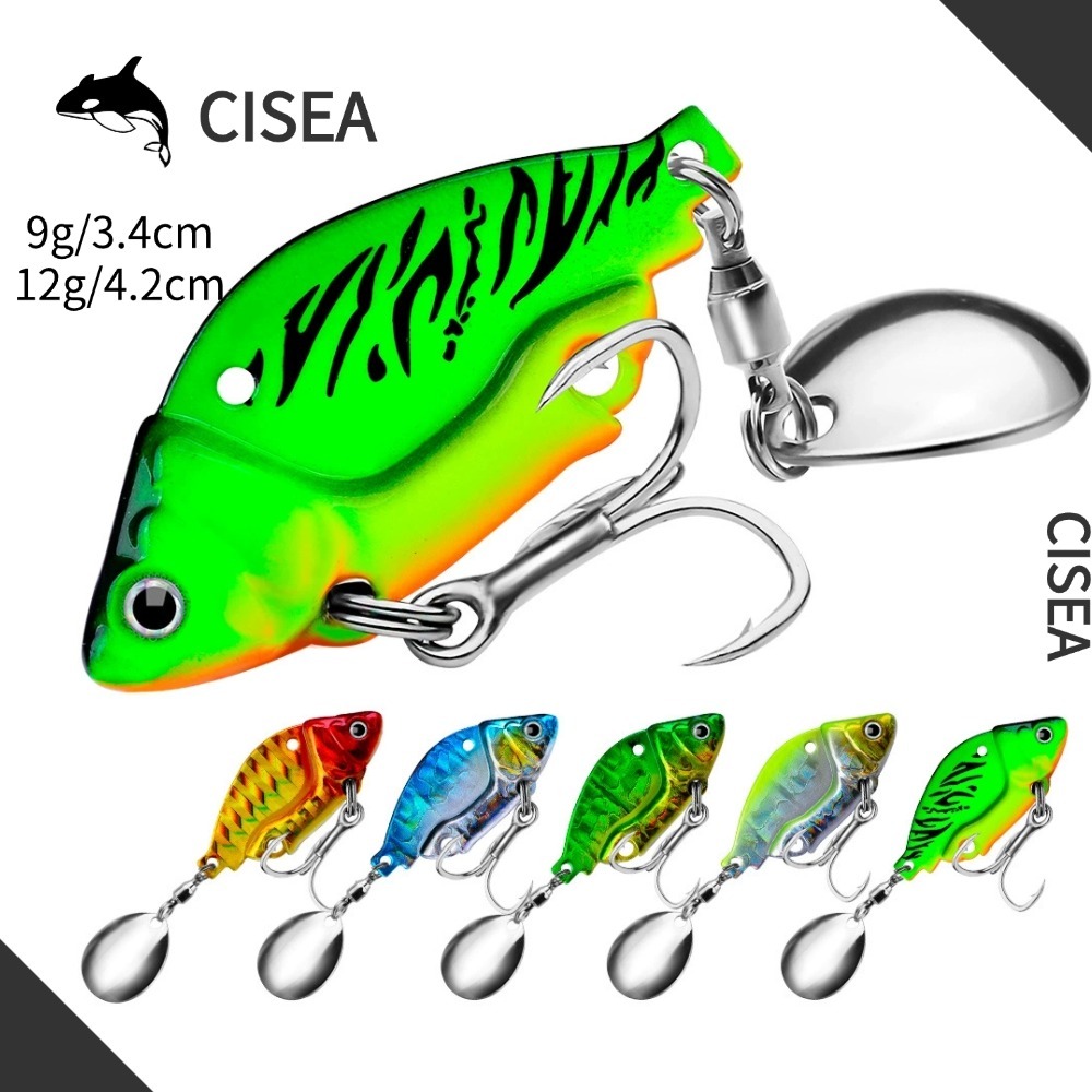 CISEA F76 vib lure เหยื่อยาง ปลา ตกปลา ตกปลา เหยื่อจิ๊ก เหยื่อ