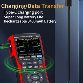 ZOYI 703S 3in1 Digital Multimeter Oscilloscope 50MHz Dual Channel 25000 Counts True RMS ออสซิลโลสโคป
