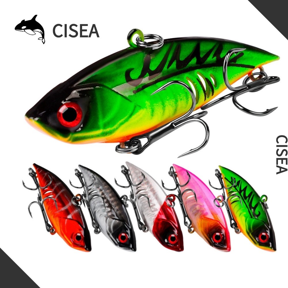CISEA F78 vib 11g 6.5cm lure เหยื่อยาง ปลา ตกปลา ตกปลา เหยื่อจิ๊ก เหยื่อ