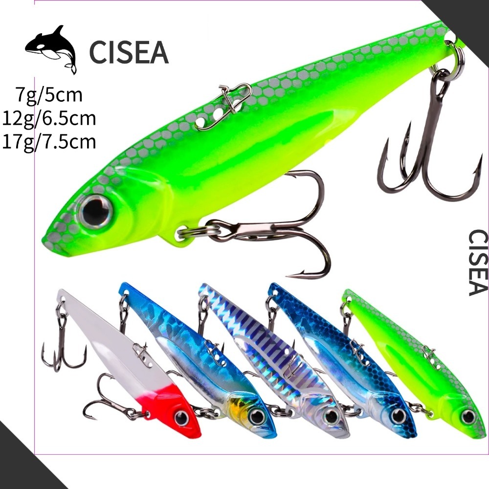 CISEA F85 vib lure เหยื่อยาง ปลา ตกปลา ตกปลา เหยื่อจิ๊ก เหยื่อ