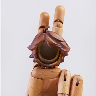 วิกผมพลาสติกสําหรับ Ob11 ตุ๊กตาเปลี่ยนหัวผมแม่พิมพ์อุปกรณ์เส…