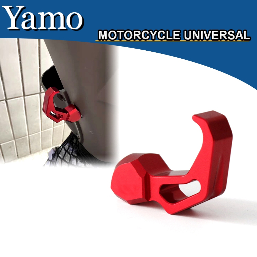 【 ใหม่ 】ตะขอแขวนหมวกกันน็อค แบบอลูมิเนียมอัลลอยด์ CNC XMAX300 NMAX155 AEROX155