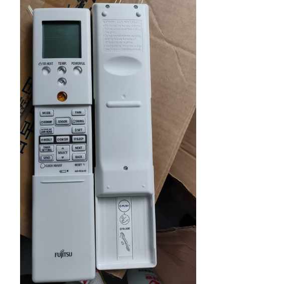 รีโมทคอนโทรลสําหรับ Fujitsu General A/C AR-REM1U AR-RED1U AR-REF1U AR-REY1U AR-REA1E AR-REA2E AR-REB