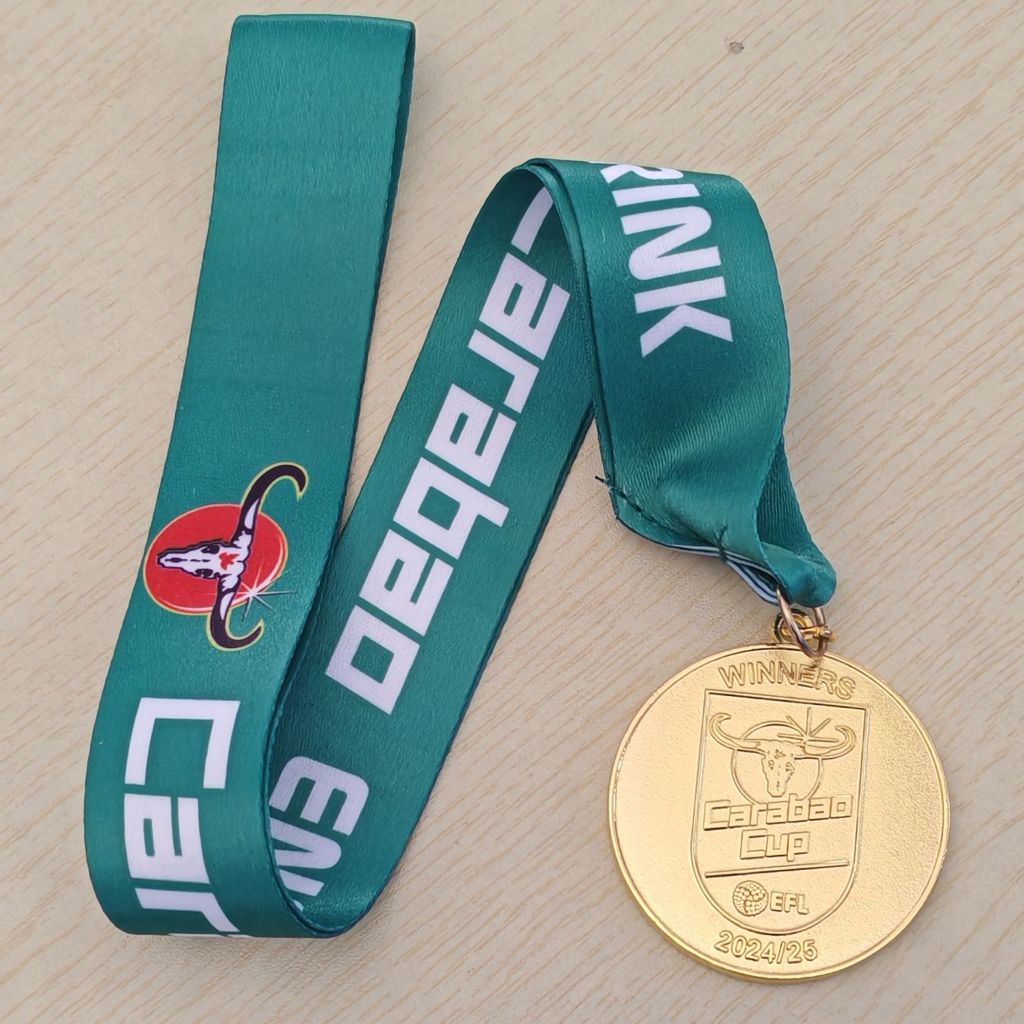 2025 Carabao Cup EFL Cup Newcastle United Championship Medal Fan Collectibles Simulation Model Craft