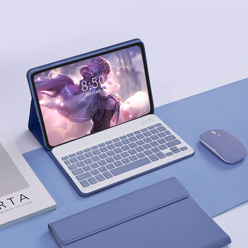 เมาส์บลูทูธไร้สายคีย์บอร์ดสําหรับ Honor Pad X9 2023 11.5 นิ้ว ELN-W09 ELN-L09 แป้นพิมพ์สําหรับ Honor