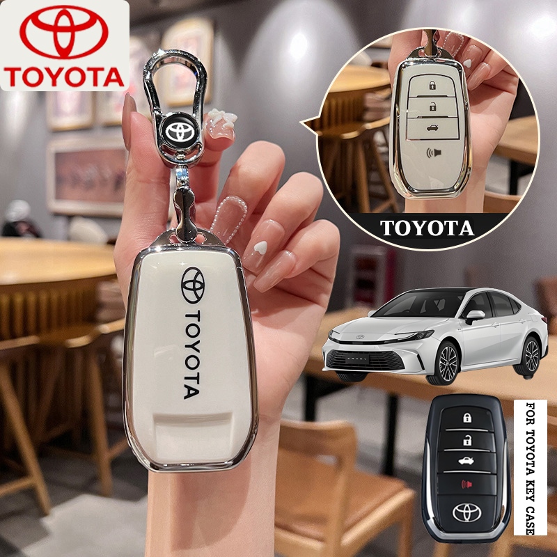 เคสกุญแจรถ Toyota Toyota Camry ฝาครอบกุญแจสําหรับ Toyota Camry 2024-2025