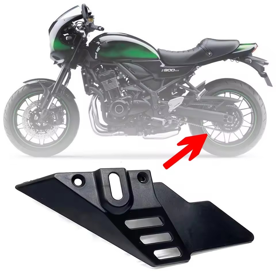 รถจักรยานยนต์ Lower Chain Guard Cover Protector สําหรับ Kawasaki z900rs z900 rs z900rs z900 rs Z 900