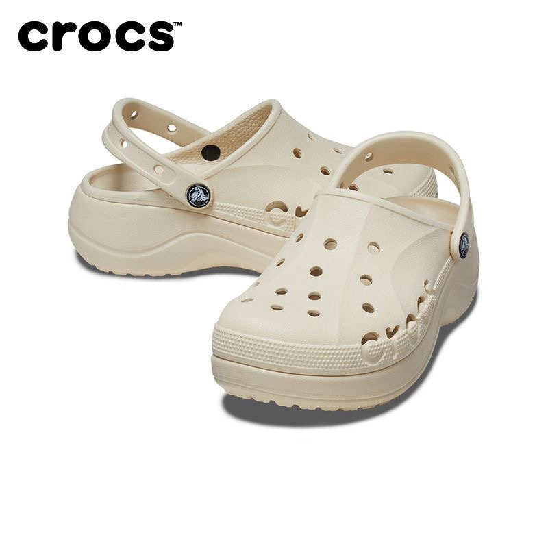 「จัดส่งในกรุงเทพฯ」Classic Cross platform BAYA Clog รองเท้าลิฟท์ผู้หญิง รองเท้ามหาสมุทร