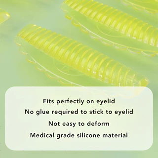 8pcs Eyelash Lifting Pads ชุด Self-Adhesive Sticky Cluster J & L & B & D Curls Eyelash Lifting Rod Lash Beauty Salon เครื่องมือ