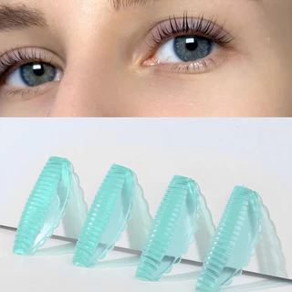 8pcs Eyelash Lifting Pads ชุด Self-Adhesive Sticky Cluster J & L & B & D Curls Eyelash Lifting Rod Lash Beauty Salon เครื่องมือ