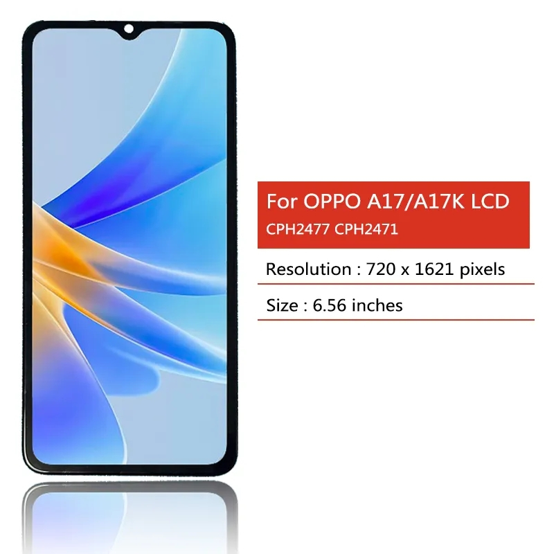 6.56 “จอแสดงผลสําหรับOPPO A17 A18 A17K A38 CPH2579 CPH2471 LCD Touch Screen Digitizer Assemblyกรอบ ราคา ถูกที่สุด ดีลบีเคเค แกลเลอรีภาพที่ 7