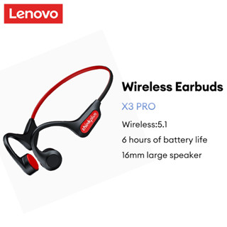 Lenovo X3 Pro Bone Conduction หูฟังบลูทูธไร้สาย IPX5 กันน้ํา…