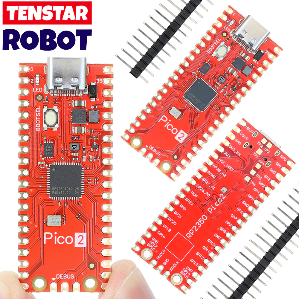 Raspberry Pi Pico2 RP2350 บอร์ดพัฒนา TYPE-C USB RP2350A Microcontroller ใช้งานร่วมกับ
