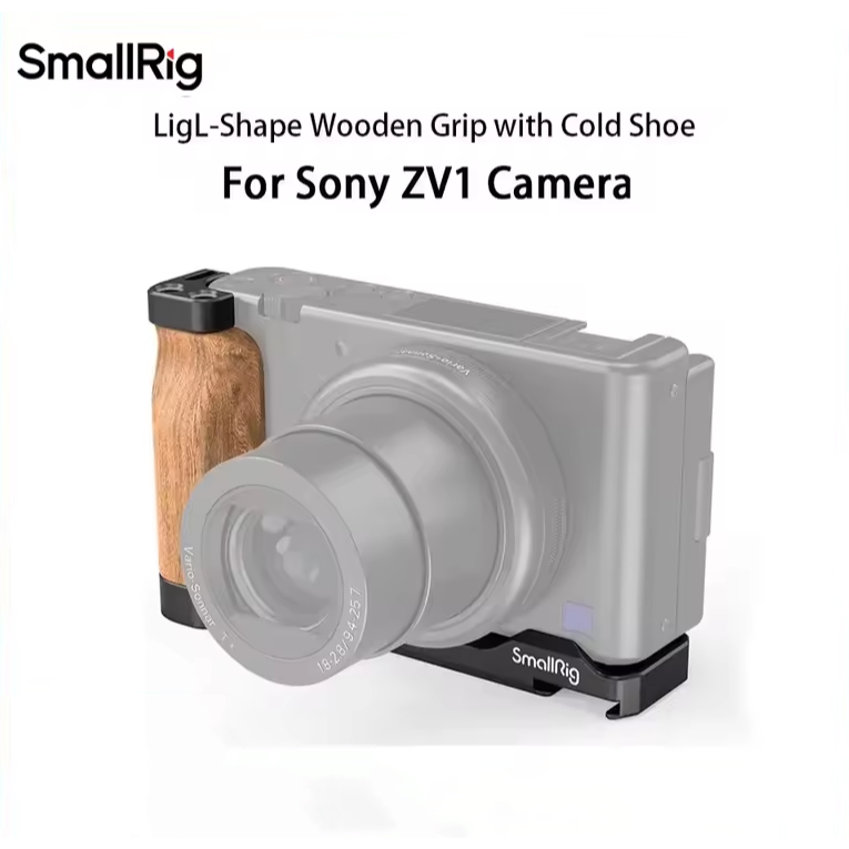 Smallrig สําหรับ ZV1 กล้อง Vlog Rig L-Shape ไม้จับรองเท้าเย็นสําหรับ Sony ZV1 กล้อง Vlogging อุปกรณ์