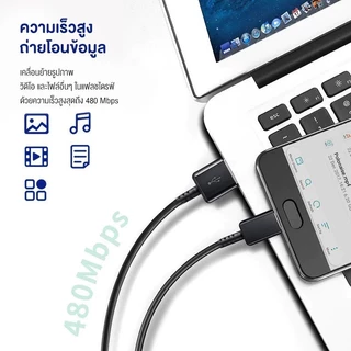 【 1 ปี】ชุดชาร์จ สายชาร์จ Type C หัวชาร์จ 1.2เมตร 2เมตร สำหรับชุด usb c Fast charging ชุดสาย S8 S10+