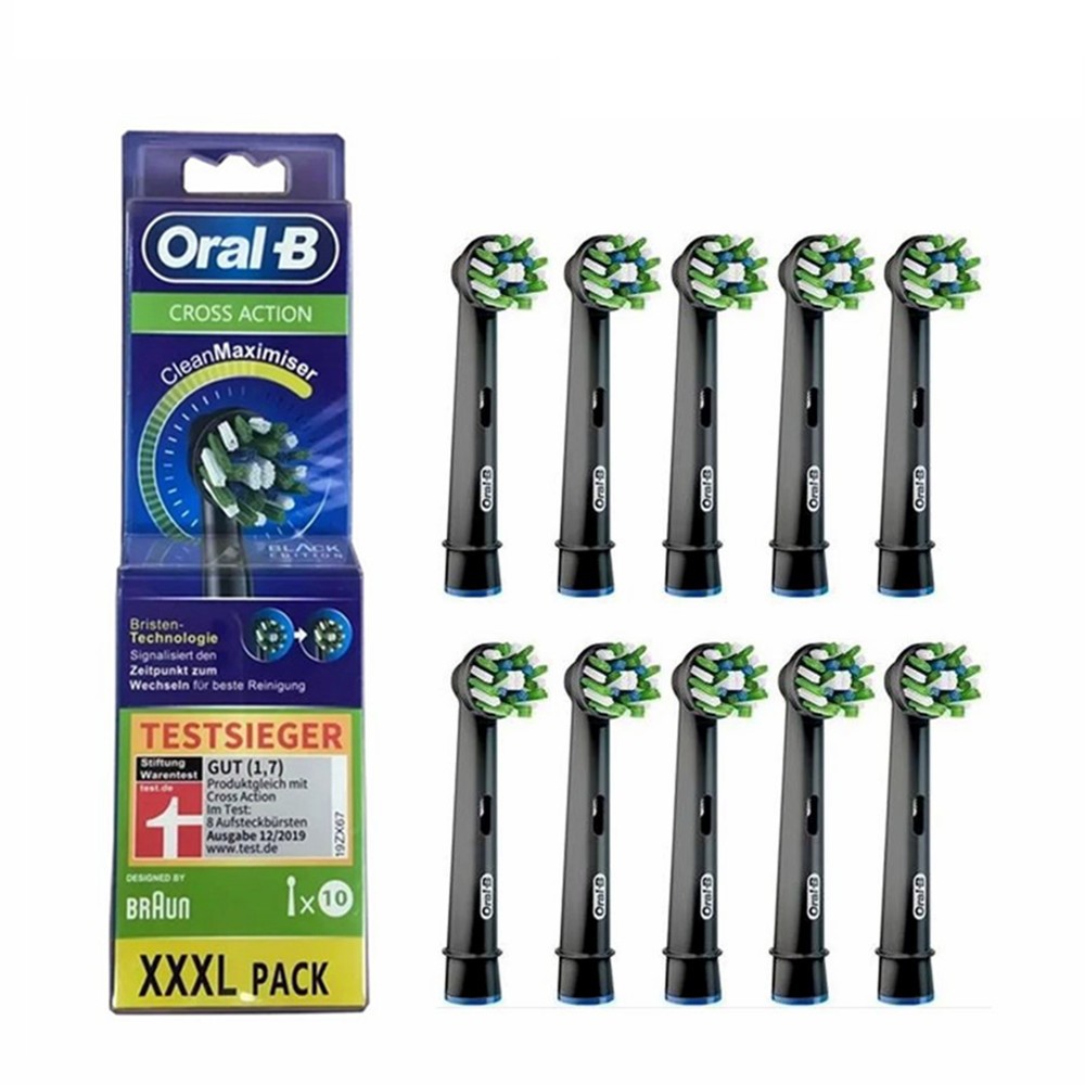 แพ็ค XXXL คุ้มค่า Braun Oral B Precision Clean&Cross Action หัวแปรงแปรงสีฟัน