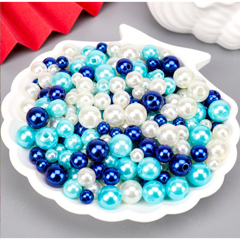 มาการองสี ทําเอง แฮนด์เมดลูกปัดสีลูกกวาดลูกปัดกลม - รูปที่ 7