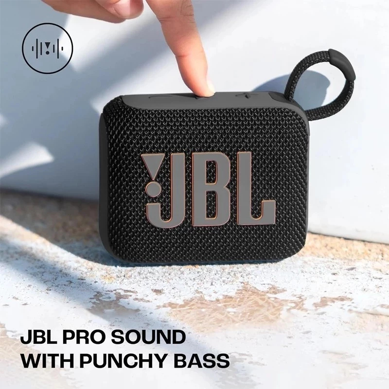 JBL GO 4 ลำโพงบลูทูธพกพา กันน้ำ IP67【Pro Sound + Bluetooth 5.3】แบตฯ 10ชั่วโมง พกพาง่าย | สำหรับสระว่ายน้ำ เดินป่า ท่องเที่ยว