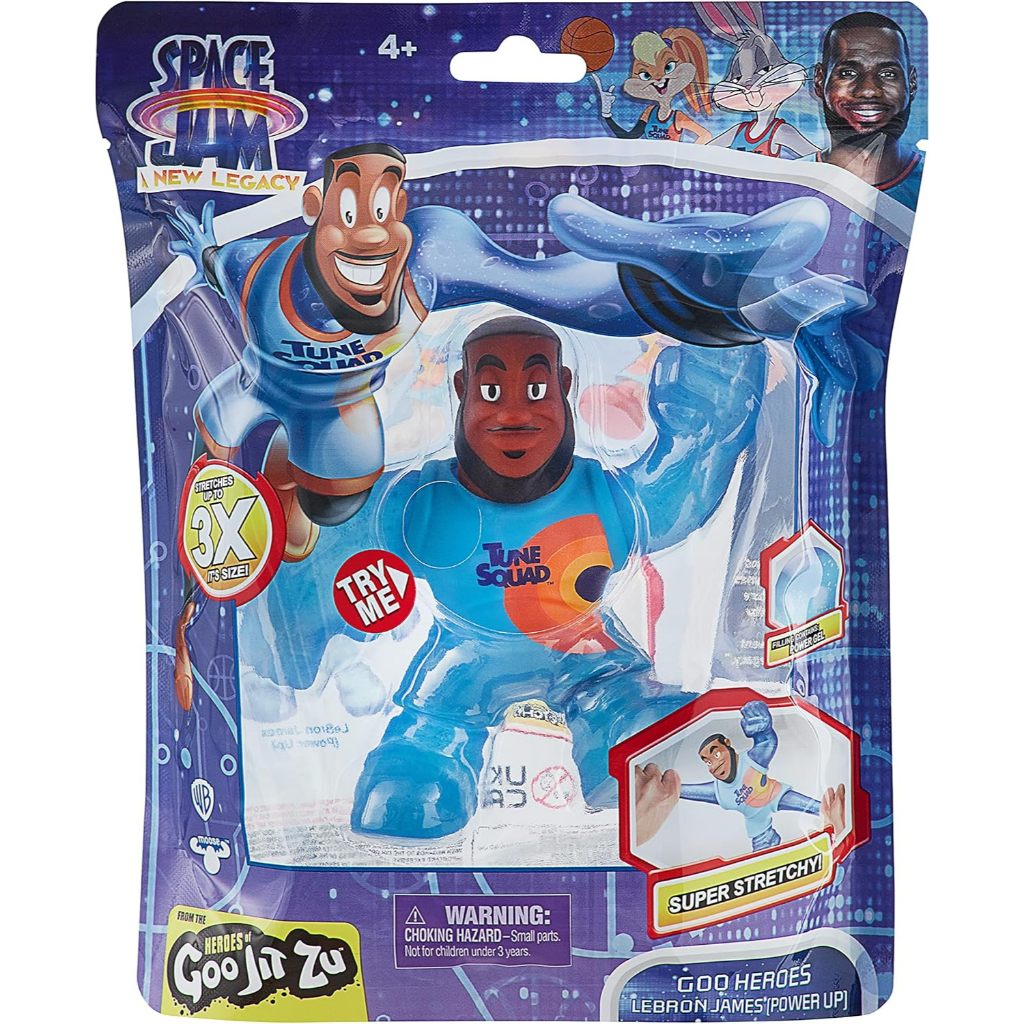 Moose Toys Heroes of Goo JIT Zu – Space Jam: A New Legacy - 5" Stretched Goo Filled Action Figure - 