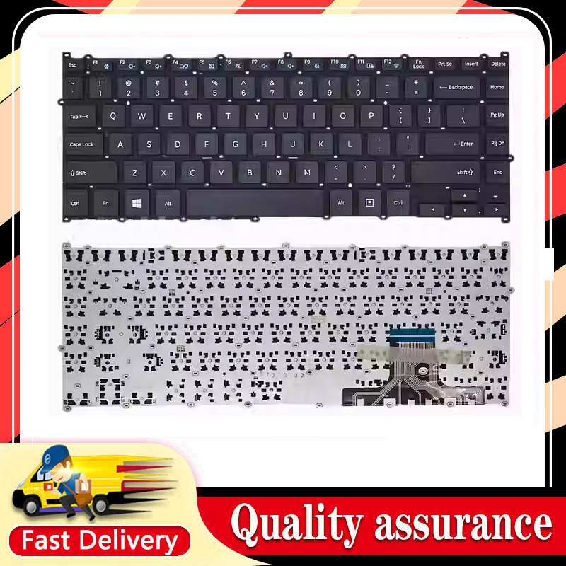 แป้นพิมพ์แล็ปท็อปใหม่สําหรับ Samsung NP-300E4K 300E4ME4L 500R4K 340XAA 500R4H NT910S5J NT910S5J-K58 