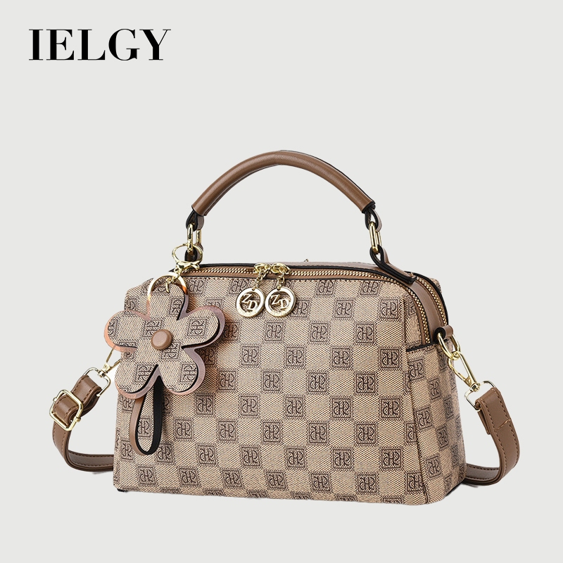 IELGY แฟชั่นขนาดใหญ่-ความจุแบบพกพาหมอนกระเป๋าทุกการแข่งขันไหล่ ผู้สื่อสาร กระเป๋า