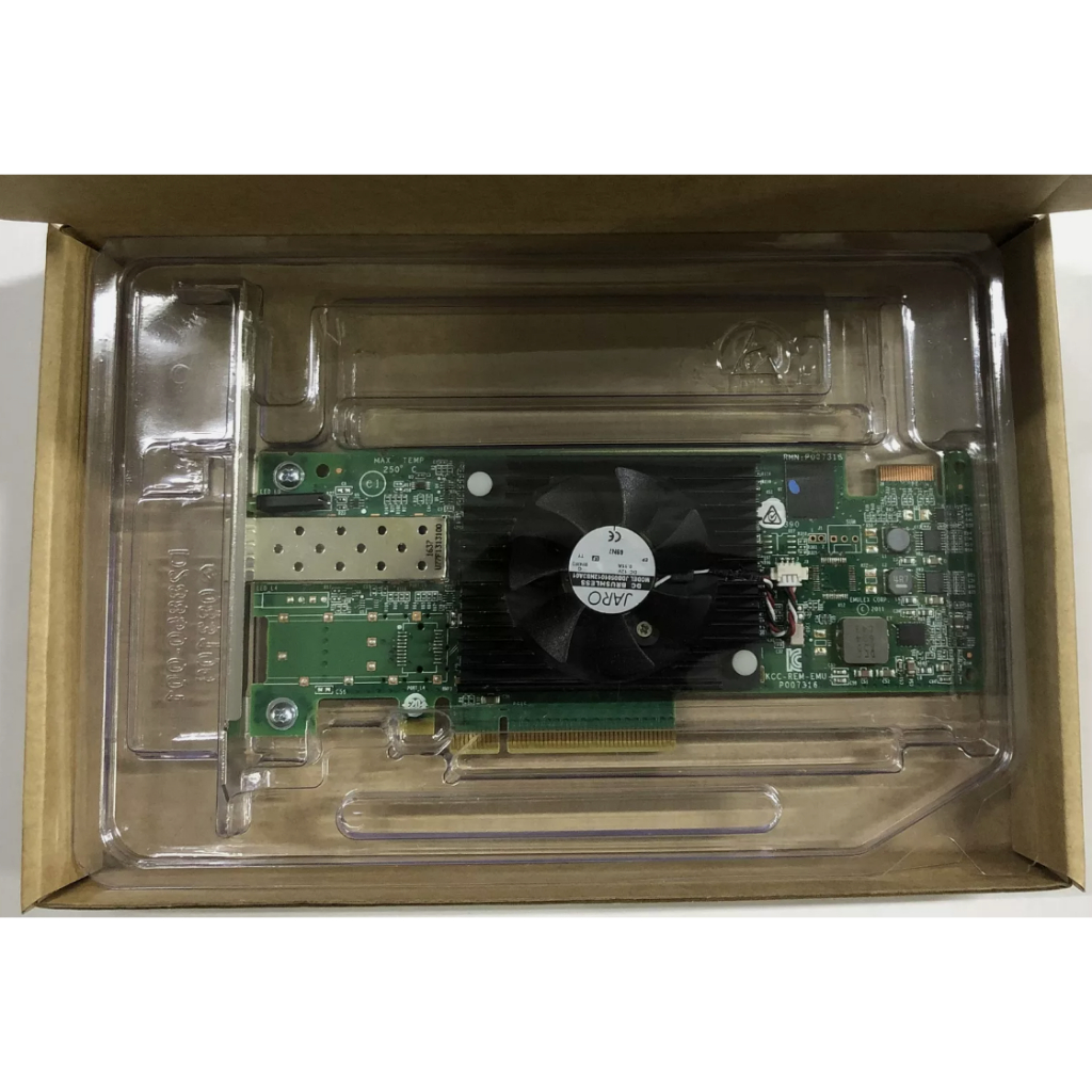 Dell 61M2K พอร์ตเดี่ยว 16GB FC HBA Emulex LPE16000 061M2K sfp+