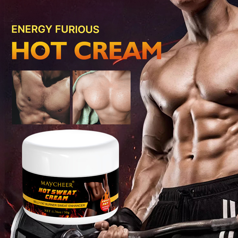 ครีมสลายไขมัน body heat Sweat Cream สารสกัดจากพฤกษศาสตร์เปิดใช้งานความรู้สึกความร้อนและเร่งการเผาผลาญ ช่วยลดไขมันและสร้างร่างกายกระชับ