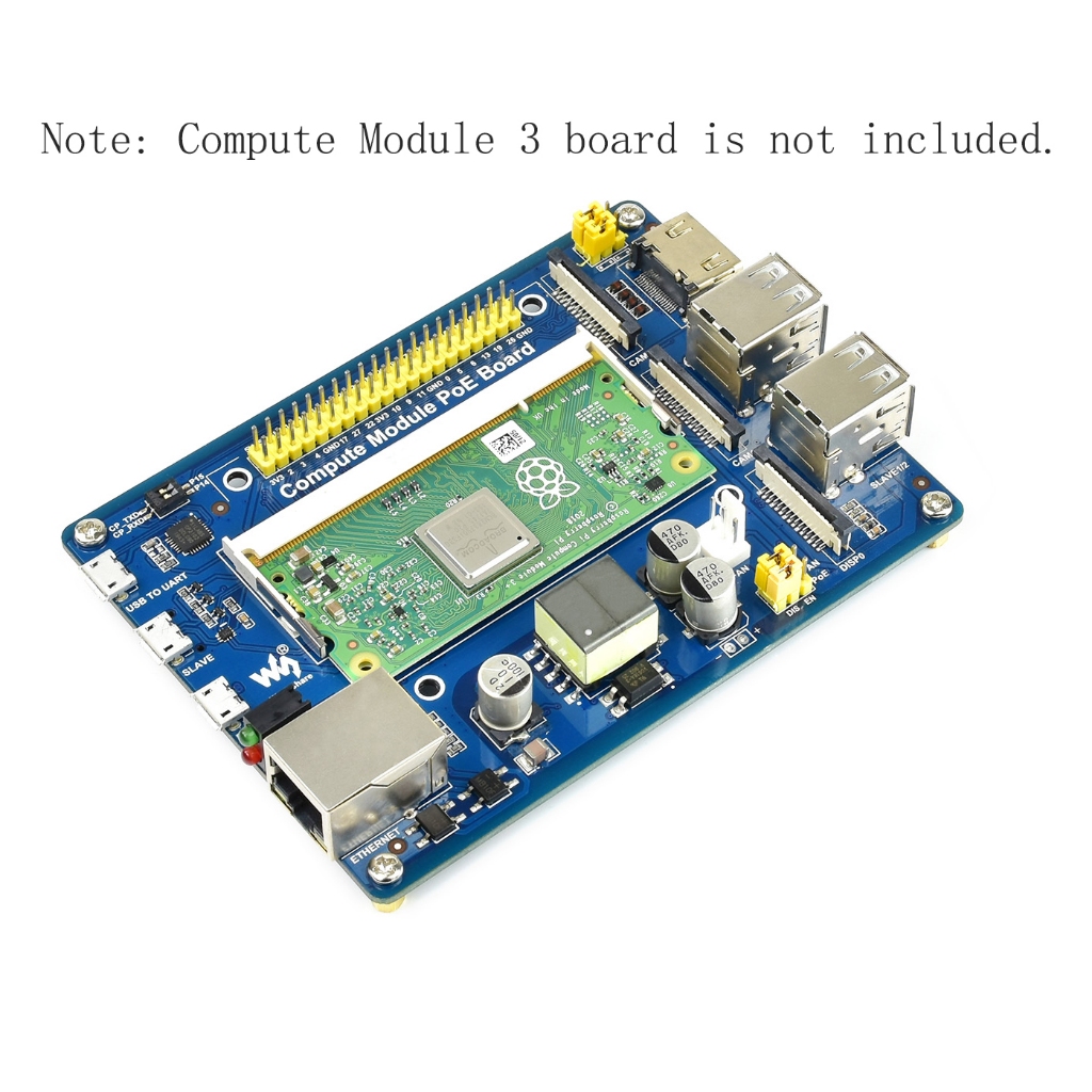Cm3 CM4S IO ฐาน Carrier Board PoE USB HUB โมดูลหมวกสําหรับ RPI Raspberry Pi Compute โมดูล 3 4S Lite 