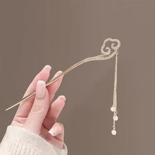 ซูเปอร์ Fairy Tassels ดอกไม้ปิ่นปิ่นผู้หญิงสไตล์ใหม่อารมณ์ที่สวยงามปิ่นปิ่น