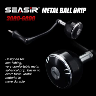 Seasir TINGHE Spinning Reel 5 + 1BB 2000-6000 Series ลากสูงสุด 20KG 5.2:1 Seawater-Proof อลูมิเนียม Power Handle คุณภาพสูงน้ําหนักเบาตกปลา Coil