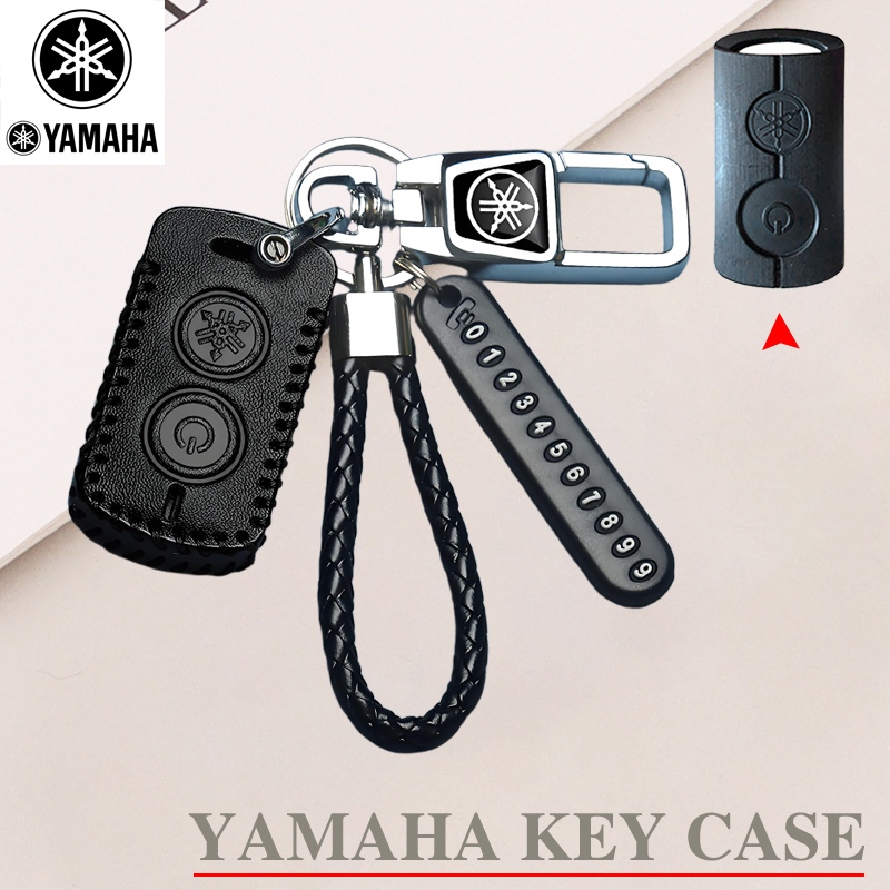 Yamaha Key Case YAMAHA Nmax Key Cover Remote Key Case ใช้งานร่วมกับ YAMAHA Nmax/Xmax/Grand filano/Aerox/Qbix/Lexi/new Sazzio/Fazzio/Scooter