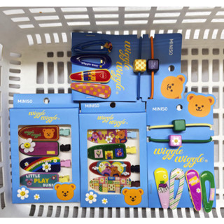 Miniso Wiggle Wiggle กิ๊บติดผมแบบคลิปไร้รอยต่อชนิดบรรจุกล่อง…